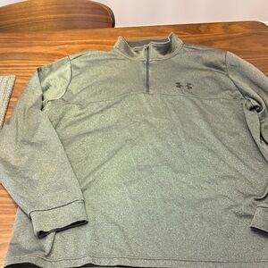 Under Armour Olive Quarter-Zip Pullover